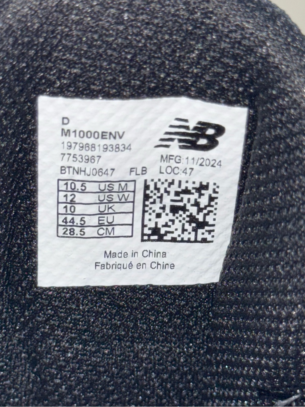 New Balance 1000 M1000ENV Sea Stone Navy Y2K ABZORB Sneakers Men's 10.5 D - Picture 8 of 14
